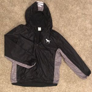 PINK anorak pullover